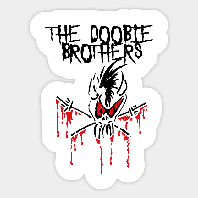 doobie metal forever Sticker by potato cast